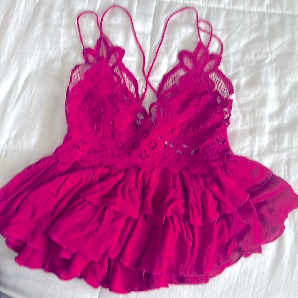 NWT free people Adella Cami size Small